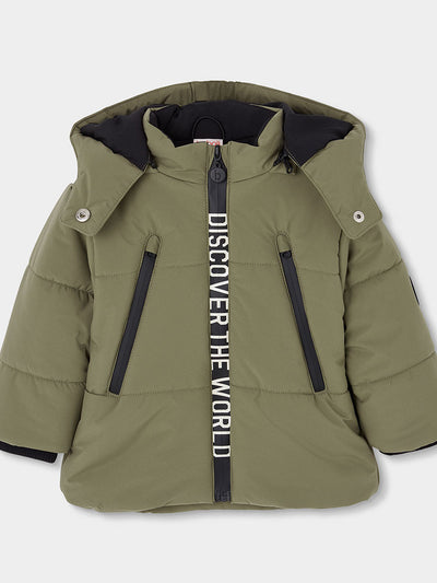 PARKA PARA NIÑO VERDE