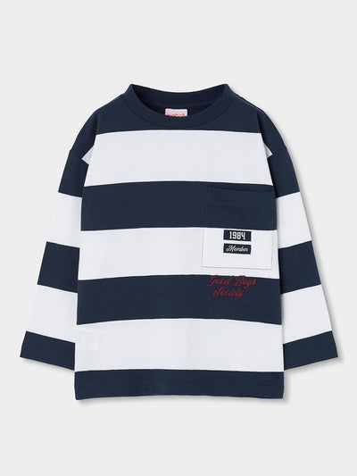 CAMISETA MANGA LARGA RAYADA NIÑO