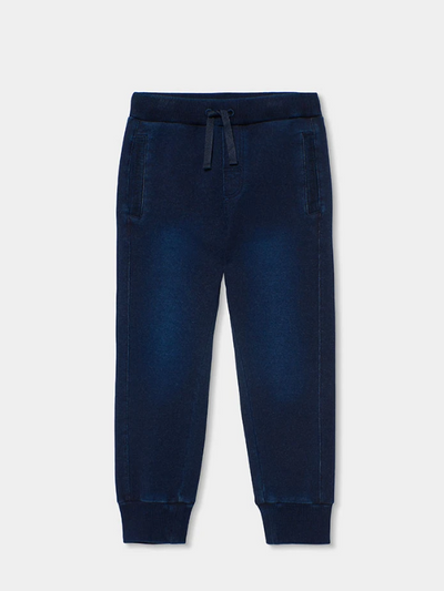 PANTALÓN JOGGER VAQUERO DENIM AZUL OSCURO NIÑO