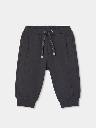 JOGGERS DE FELPA GRIS OSCURO NIÑO