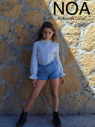 CAMISA NIÑA ESTAMPADA TANZANIA
