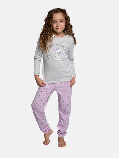 PIJAMA DE MANGA LARGA BUENAS NOCHES RATONCITO