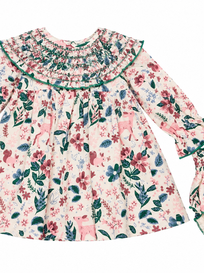 VESTIDO ANIMALES MULTICOLOR NIÑA