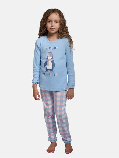 PIJAMA DE MANGA LARGA PINGÜINO