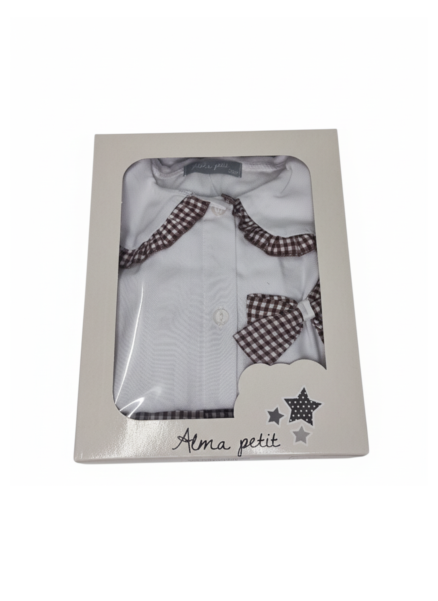 CONJUNTO BLUSA DE CUADROS VICHY CLÁSICOS