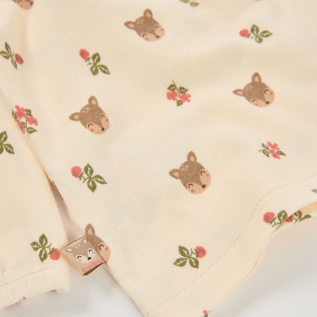 VESTIDO DE BEBÉ CON ESTAMPADO BAMBI