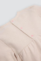 VESTIDO DE BEBÉ DE MANGA LARGA CORAZÓN