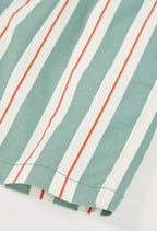 BERMUDAS GABARDINA LISTADAS MULTICOLOR