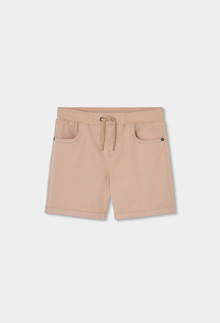 BERMUDAS GABARDINA BEIGE