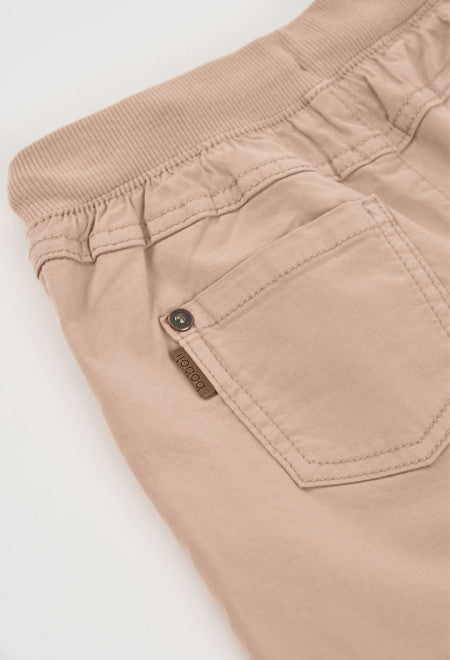BERMUDAS GABARDINA BEIGE