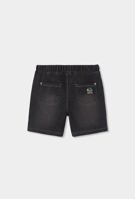 BERMUDAS VAQUERAS GRIS OSCURO