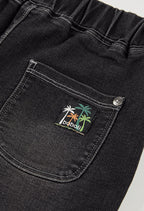 BERMUDAS VAQUERAS GRIS OSCURO