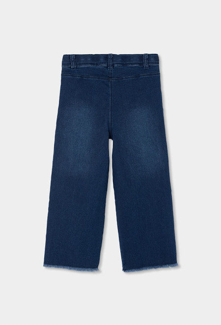 PANTALÓN VAQUERO DENIM CON FLORES