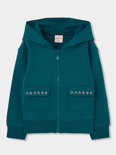 CHAQUETA DE FELPA LAGUNA PARA NIÑA