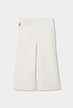 PANTALÓN SARGA ELÁSTICO BLANCO