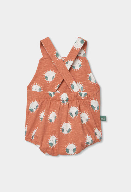 PELELE DE PUNTO CORTO CON ESTAMPADO DE SOLES