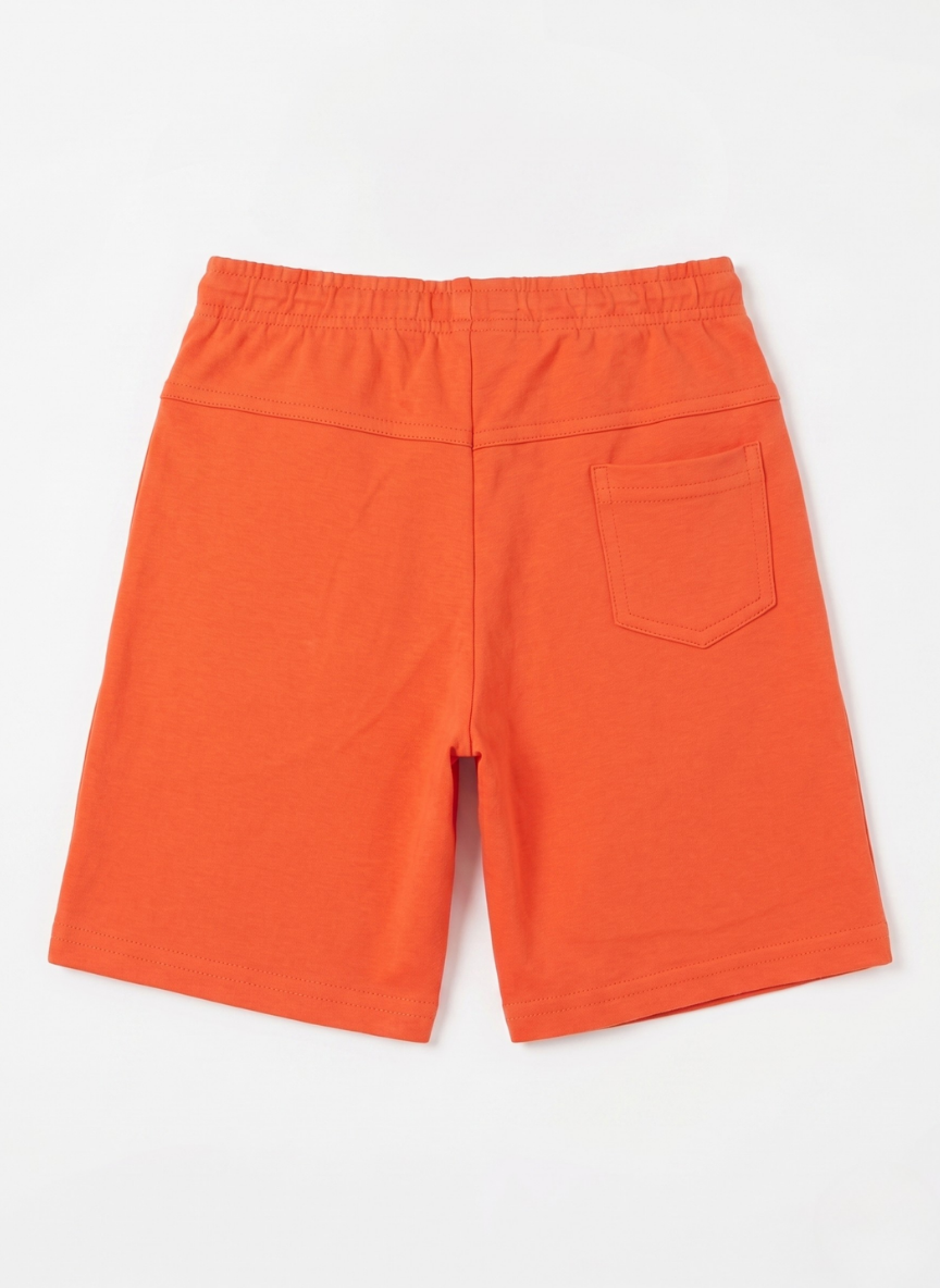 PANTALÓN CORTO DEPORTIVO NARANJA NIÑO