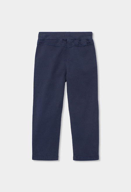 PANTALÓN GABARDINA EN AZUL MARINO