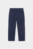 PANTALÓN GABARDINA EN AZUL MARINO