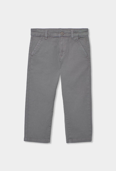 PANTALÓN SARGA DE COLOR GRIS