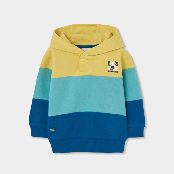 SUDADERA DE FELPA CON CAPUCHA NIÑO