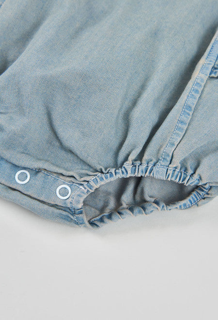 CONJUNTO DE PUNTO COMBINADO DE BEBÉ CON ELEFANTES