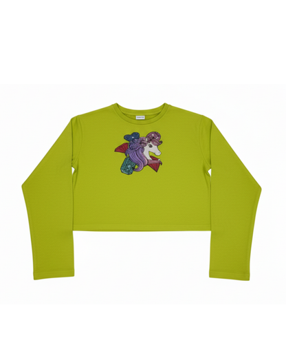 CAMISETA UNICORNIO DIAMANTES