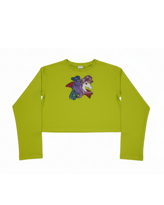 CAMISETA UNICORNIO DIAMANTES