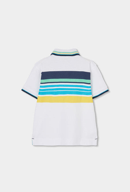 POLO PIQUÉ RAYAS DE TIBURÓN