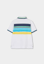 POLO PIQUÉ RAYAS DE TIBURÓN