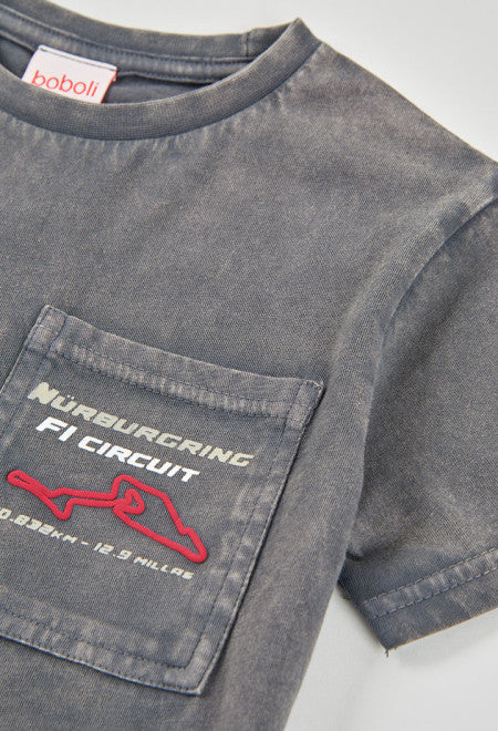 CAMISETA DE PUNTO DE MANGA CORTA CIRCUITO F1