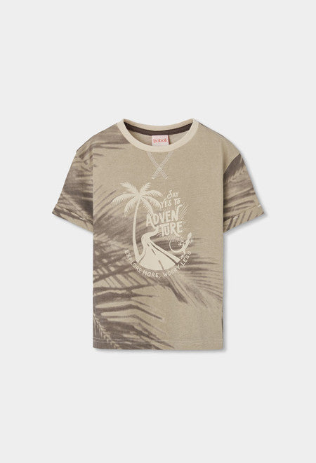 CAMISETA DE PUNTO DE NIÑO PALMERA