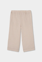 PANTALÓN DE LINO DE NIÑA LISTADO