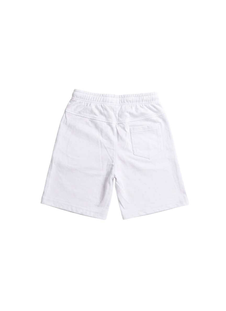PANTALÓN CORTO DEPORTIVO BLANCO NIÑO