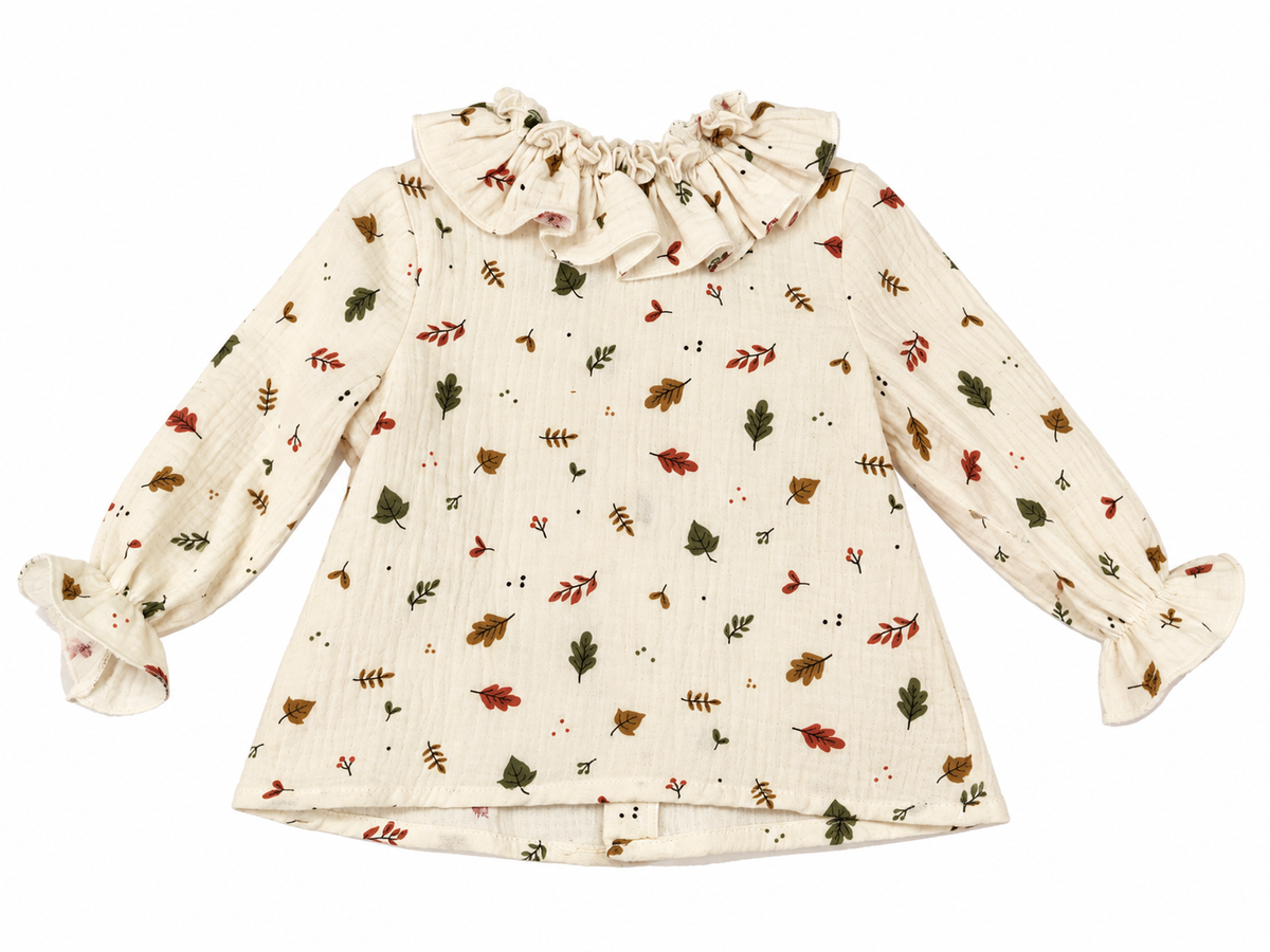 CAMISA BEBE NIÑA SABANA