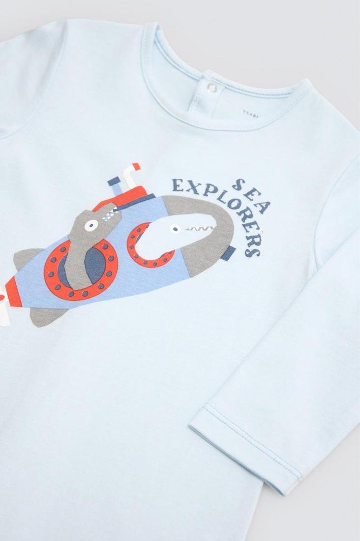 PELELE DE BEBÉ CON SUBMARINO AZUL