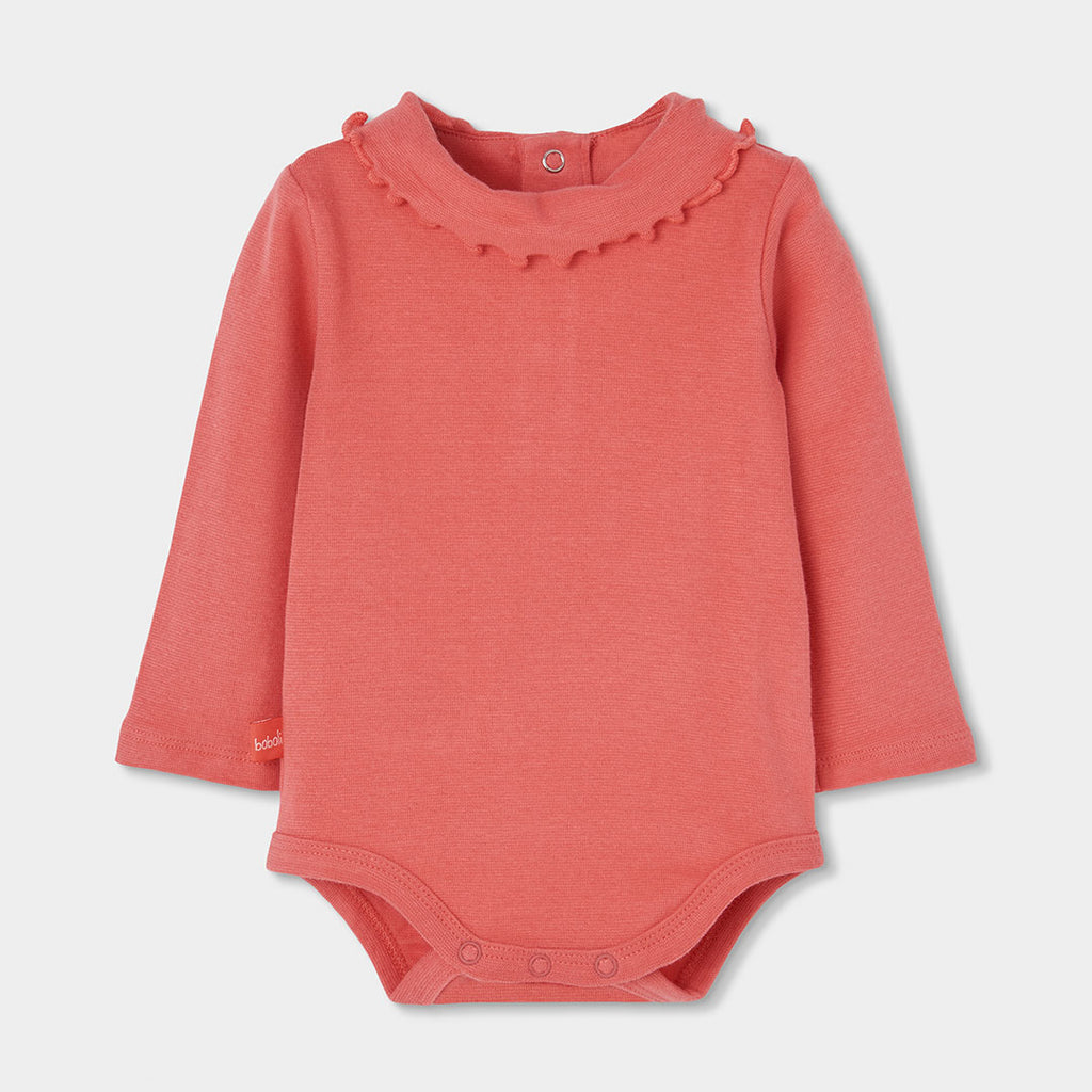 CONJUNTO DE PUNTO DE BEBÉ DE MANGA LARGA CHERRY