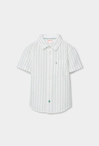 CAMISA DE LINO DE NIÑO LISTADA