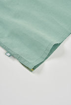 POLO DE LINO DE NIÑO VERDE