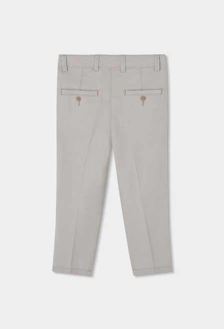 PANTALÓN BEIGE DE LINO DE NIÑO