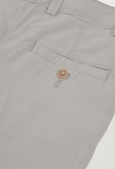 PANTALÓN BEIGE DE LINO DE NIÑO