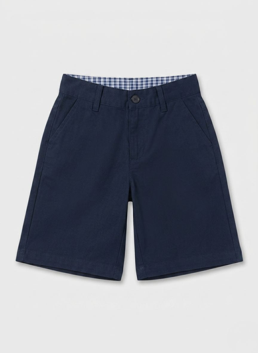 PANTALÓN CORTO NIÑO AZUL MARINO