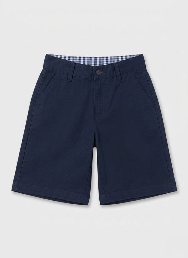 PANTALÓN CORTO NIÑO AZUL MARINO
