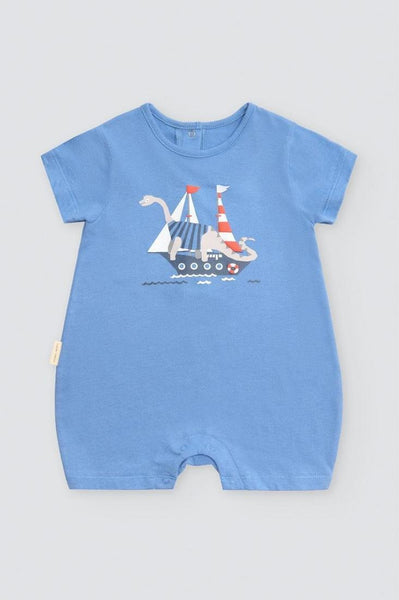 PELELE DE BEBÉ CORTO CON BARQUITO