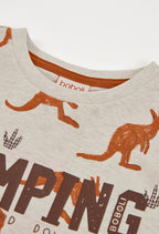 CAMISETA DE PUNTO CON CANGURO