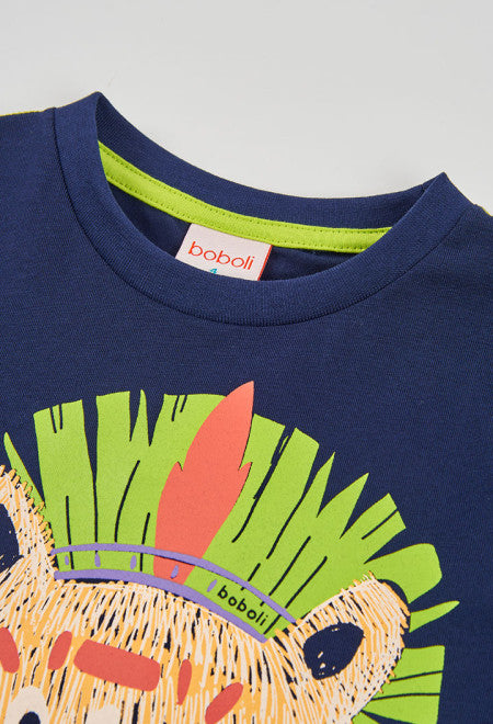 CAMISETA DE PUNTO LEÓN