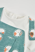 CONJUNTO DE PUNTO CON ESTAMPADO DE SOLES