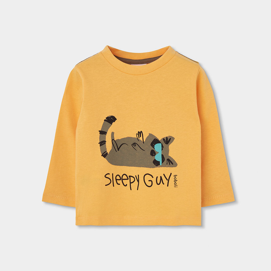 CAMISETA DE MANGA LARGA NIÑO MAPACHE