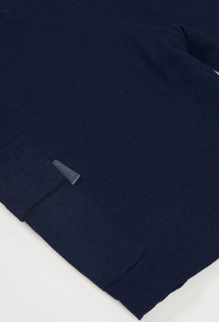 BERMUDAS DE LINO AZUL MARINO
