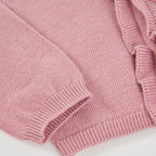CHAQUETA TRICOTOSA ROSA PARA BEBÉ